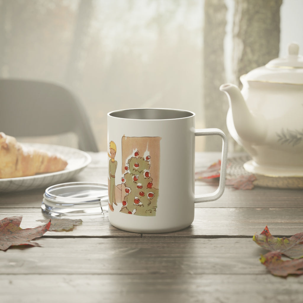 The Little Prince Illustration Insulated Coffee Mug | 10oz Travel Tumbler