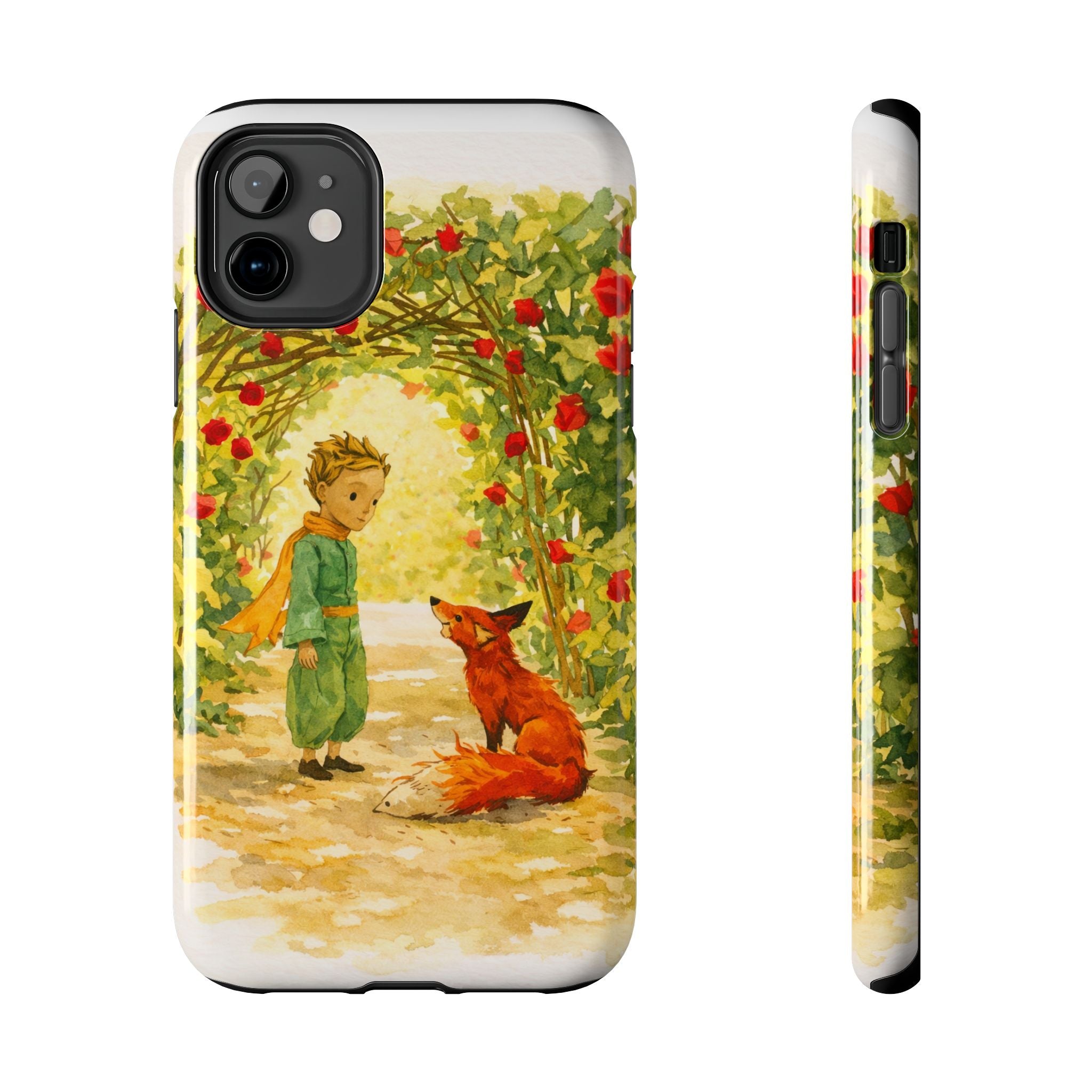 The Little Prince & Fox Tough Phone Case — Watercolor Storybook iPhone Case