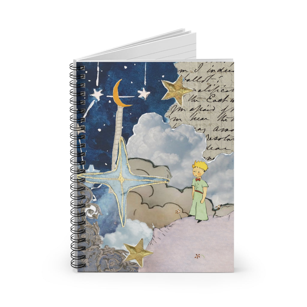Le Petit Prince Collage Ruled Journal