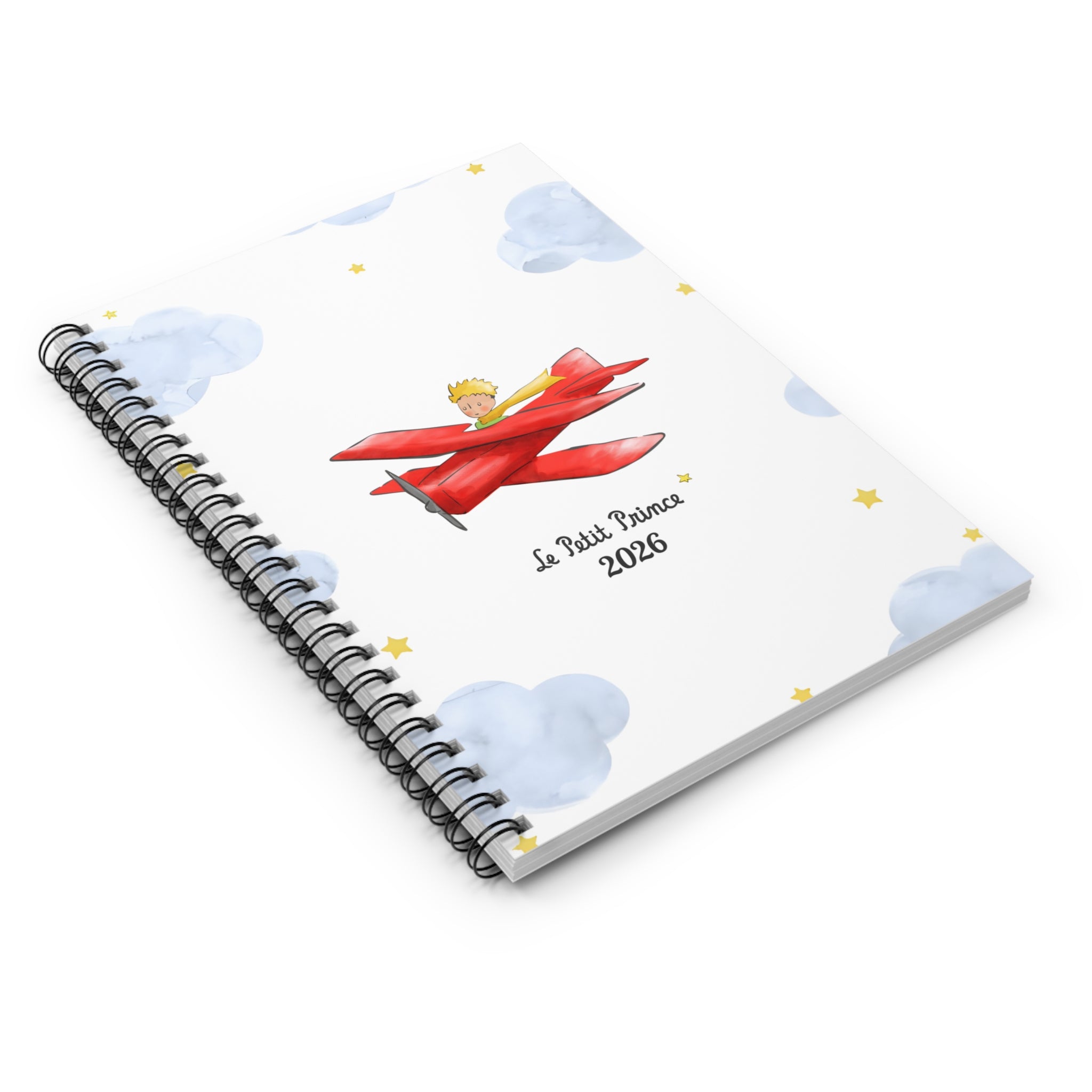 Le Petit Prince On The Clouds Ruled Journal
