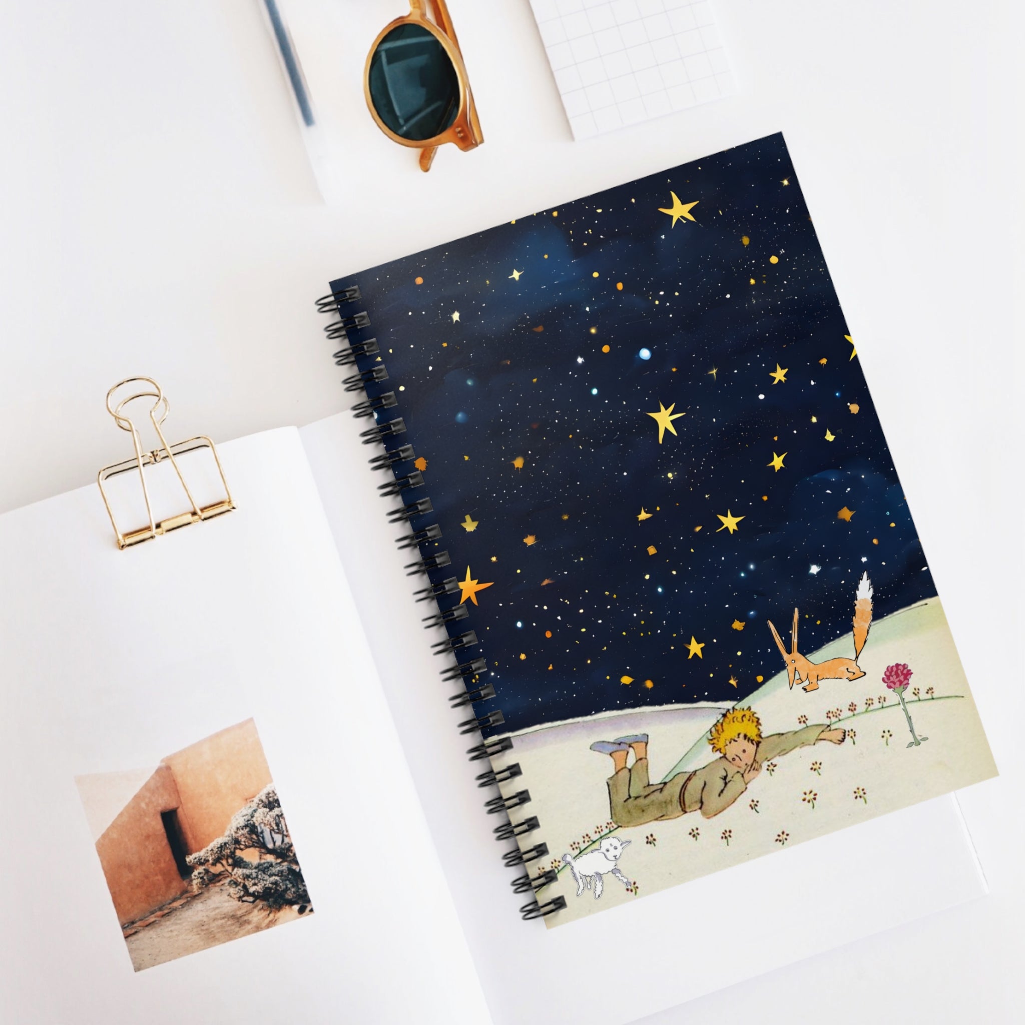 Le Petit Prince Starry Ruled Journal