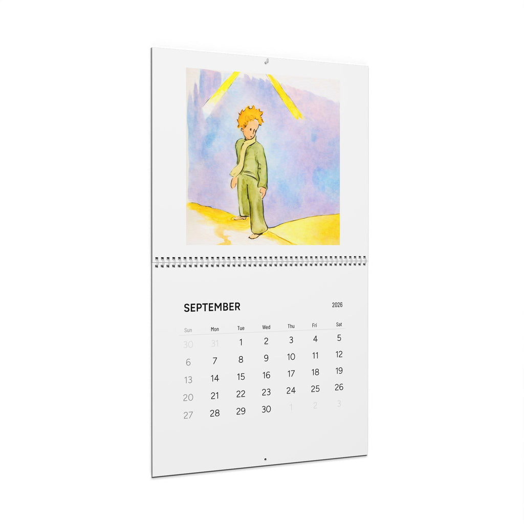 Le Petit Prince Wall Calendar (2026) | Illustrated Monthly Spiral Wall Calendar