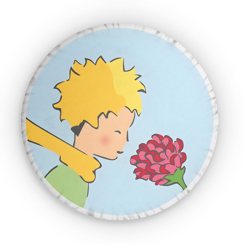 Le Petit Prince & Rose Pillow