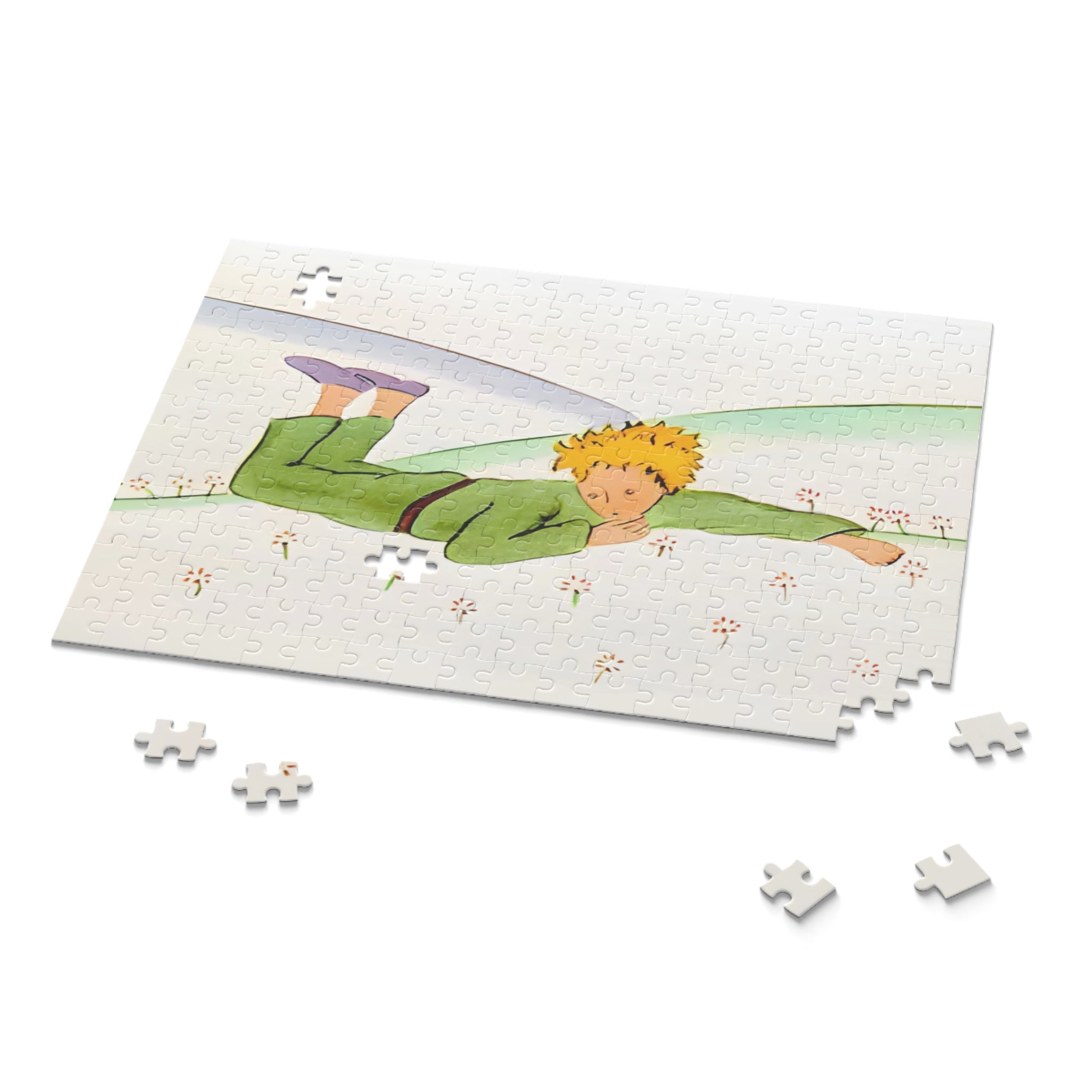 Little Prince Illustrated Puzzle (120/252/500 pcs)