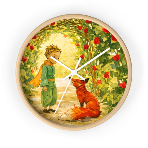 Le Petit Prince & Fox Wall Clock