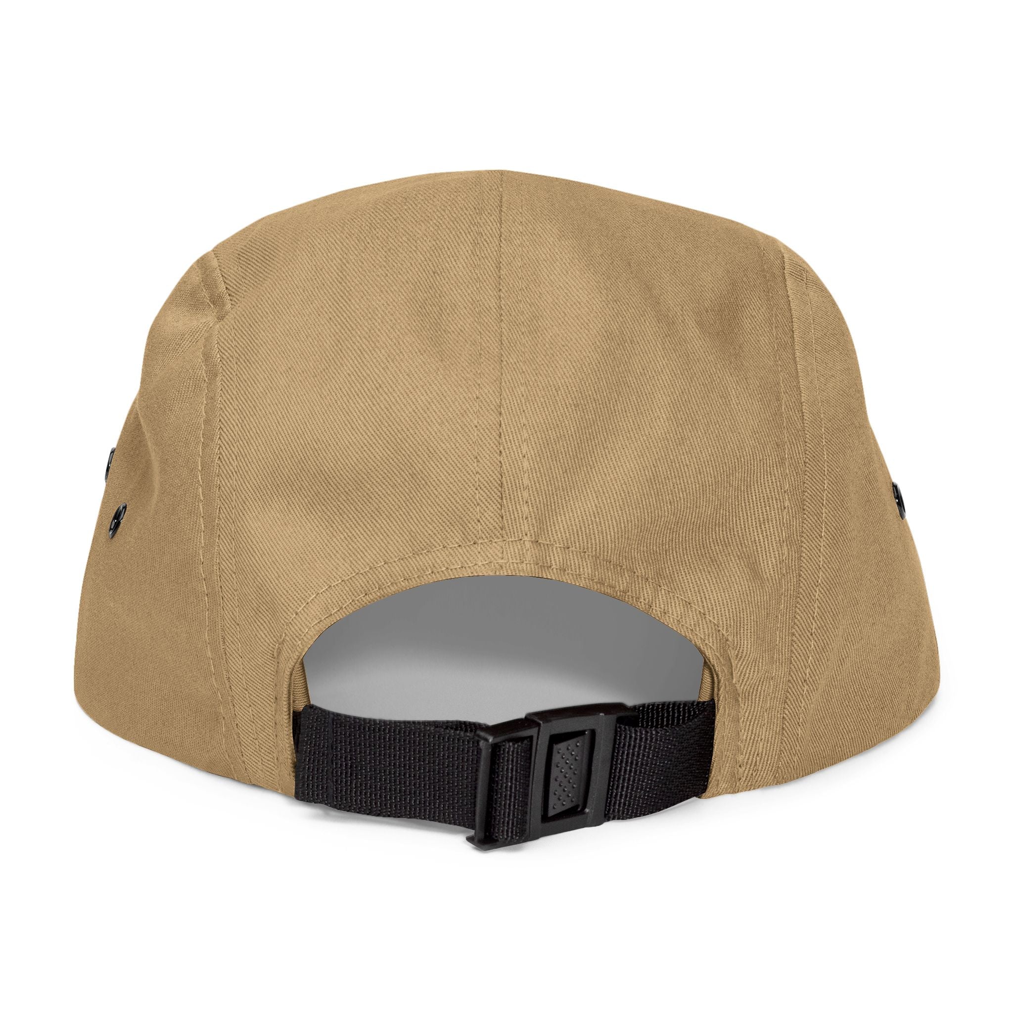 Embroidered Little Prince 5-Panel Cap — Classic Beige Cotton