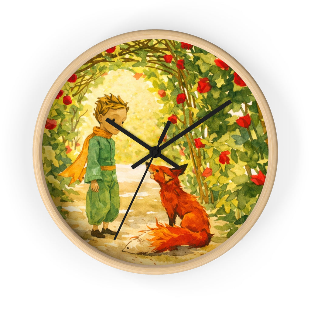 Le Petit Prince & Fox Wall Clock