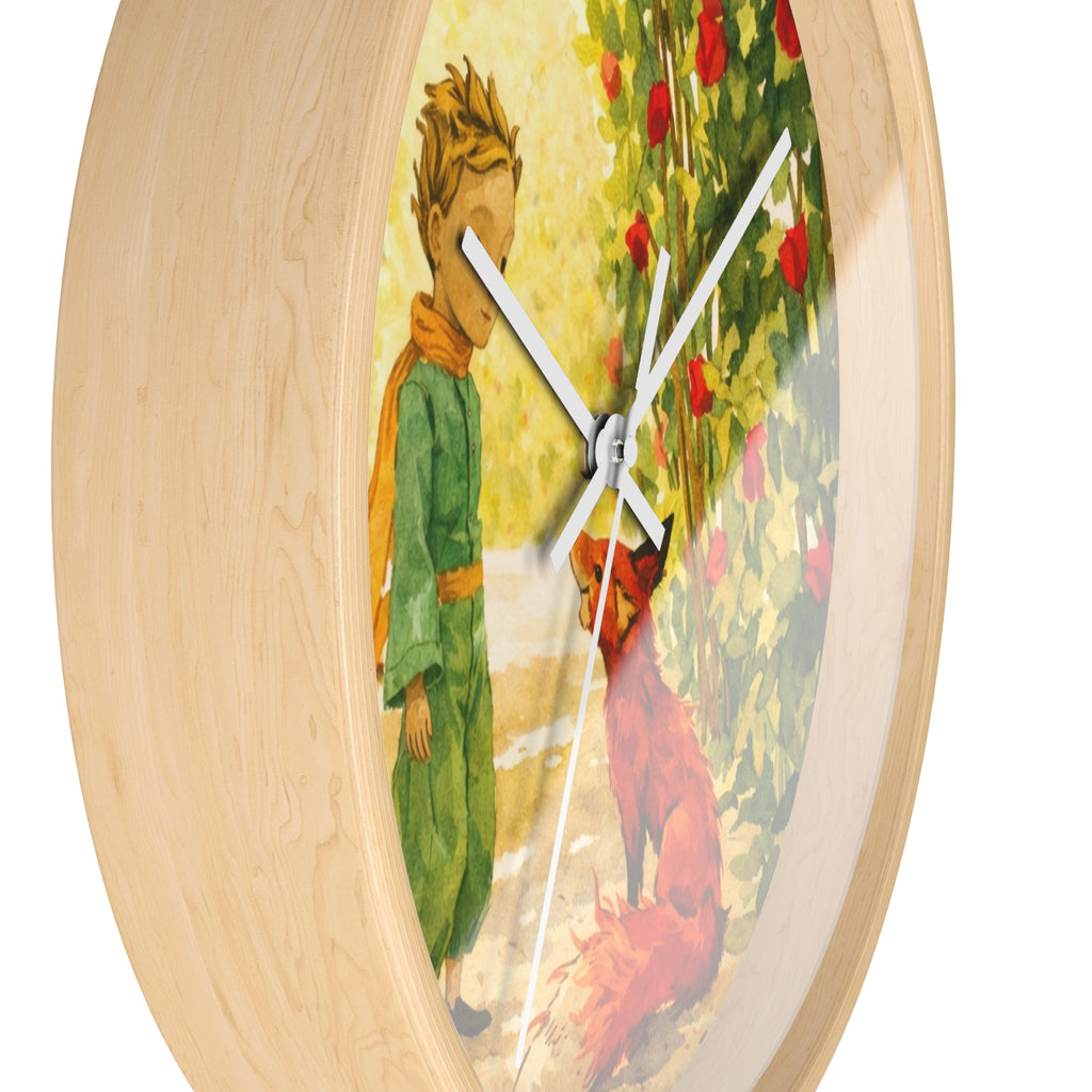 Le Petit Prince & Fox Wall Clock