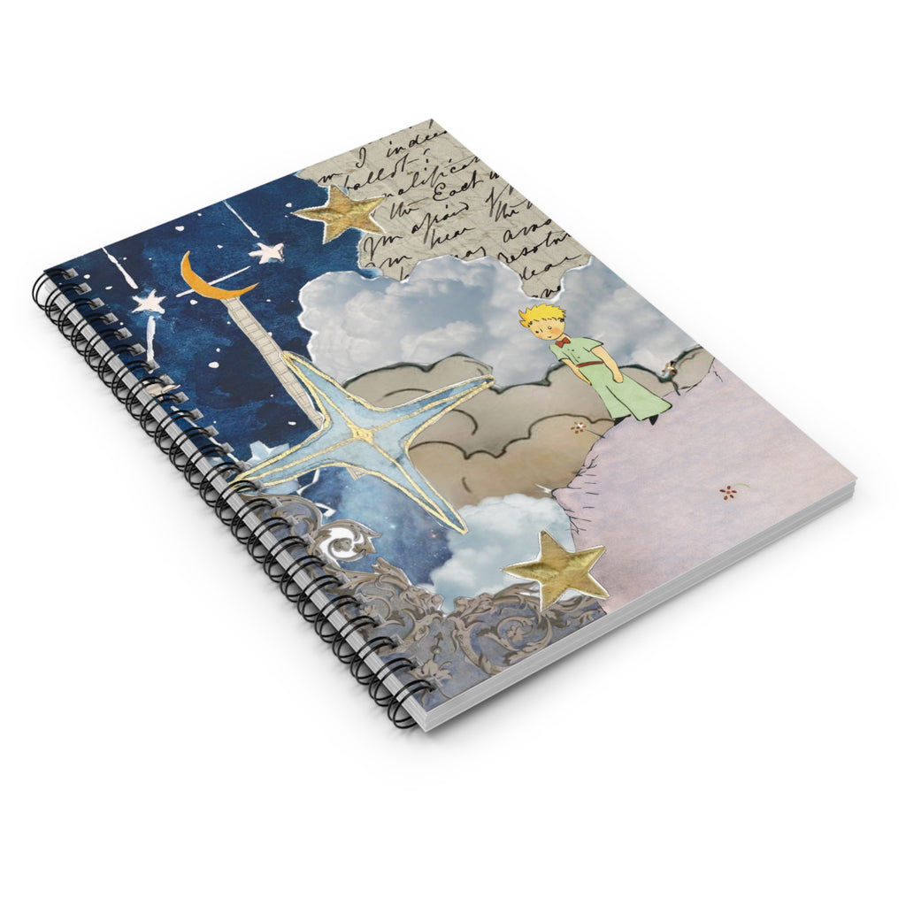 Le Petit Prince Collage Ruled Journal