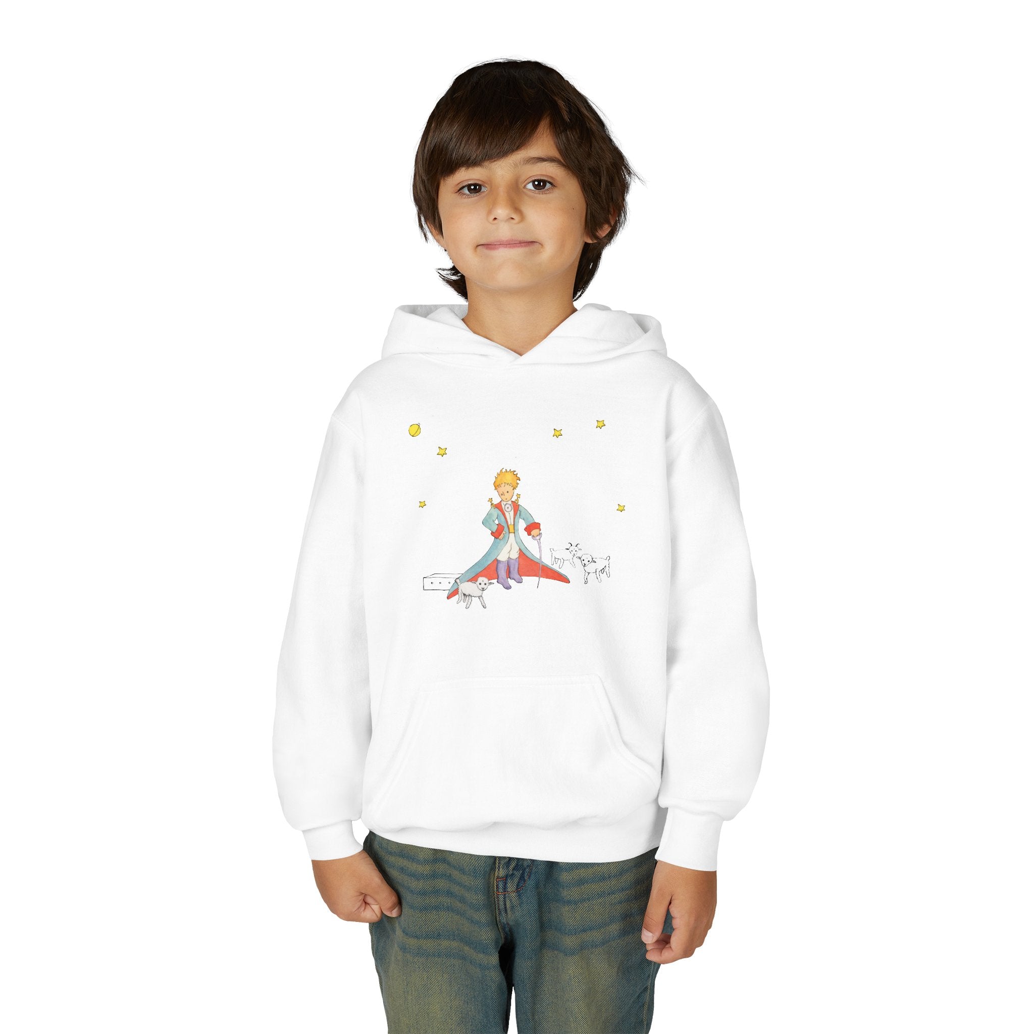Le Petit Prince Illustration Hoodie for Kids