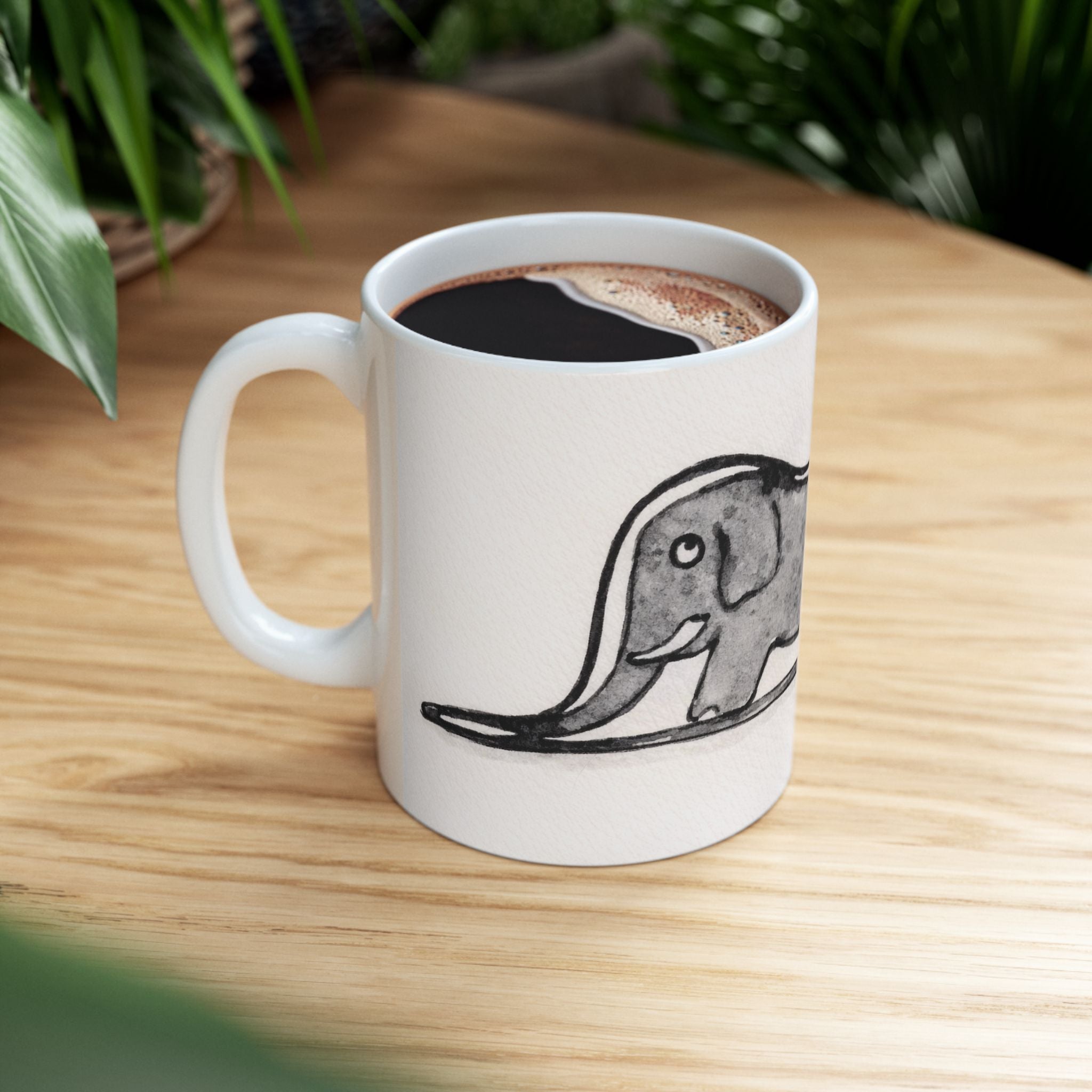 The Little Prince Elephant Ceramic Mug