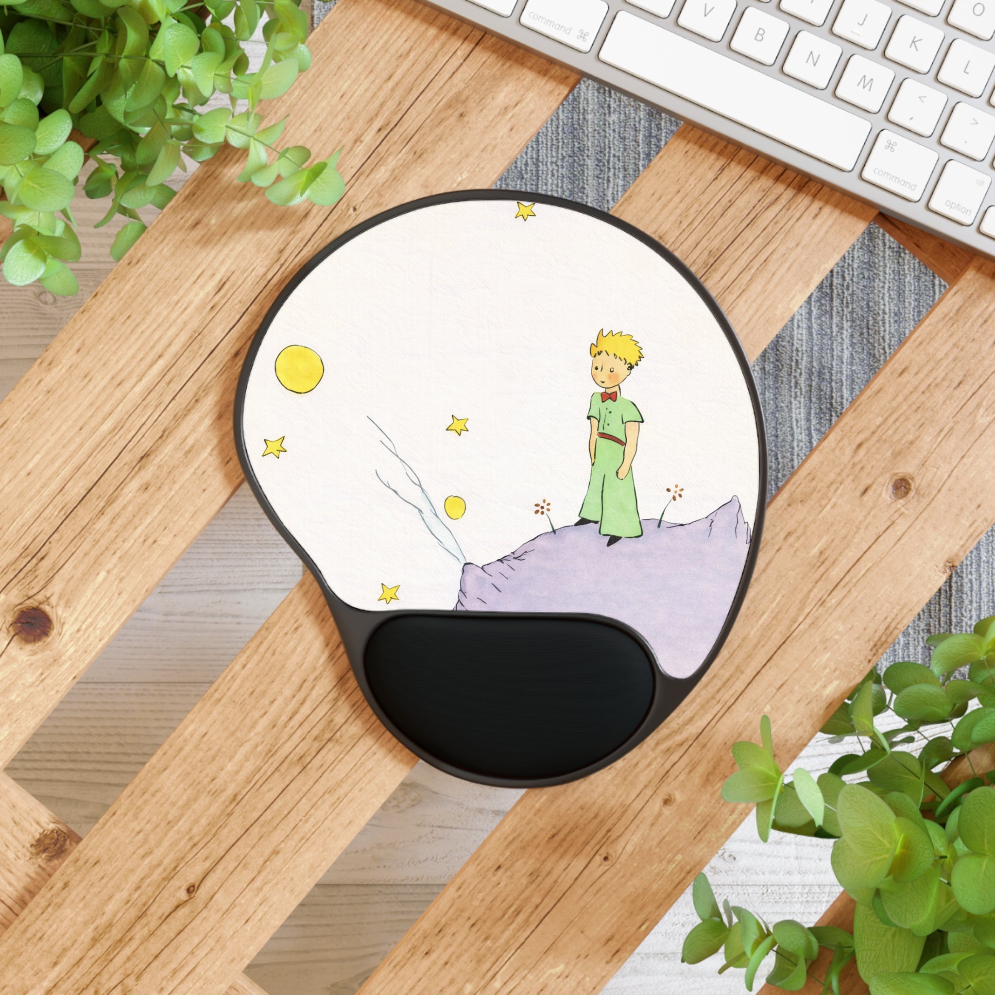 The Little Prince Mouse Pad with Wrist Rest