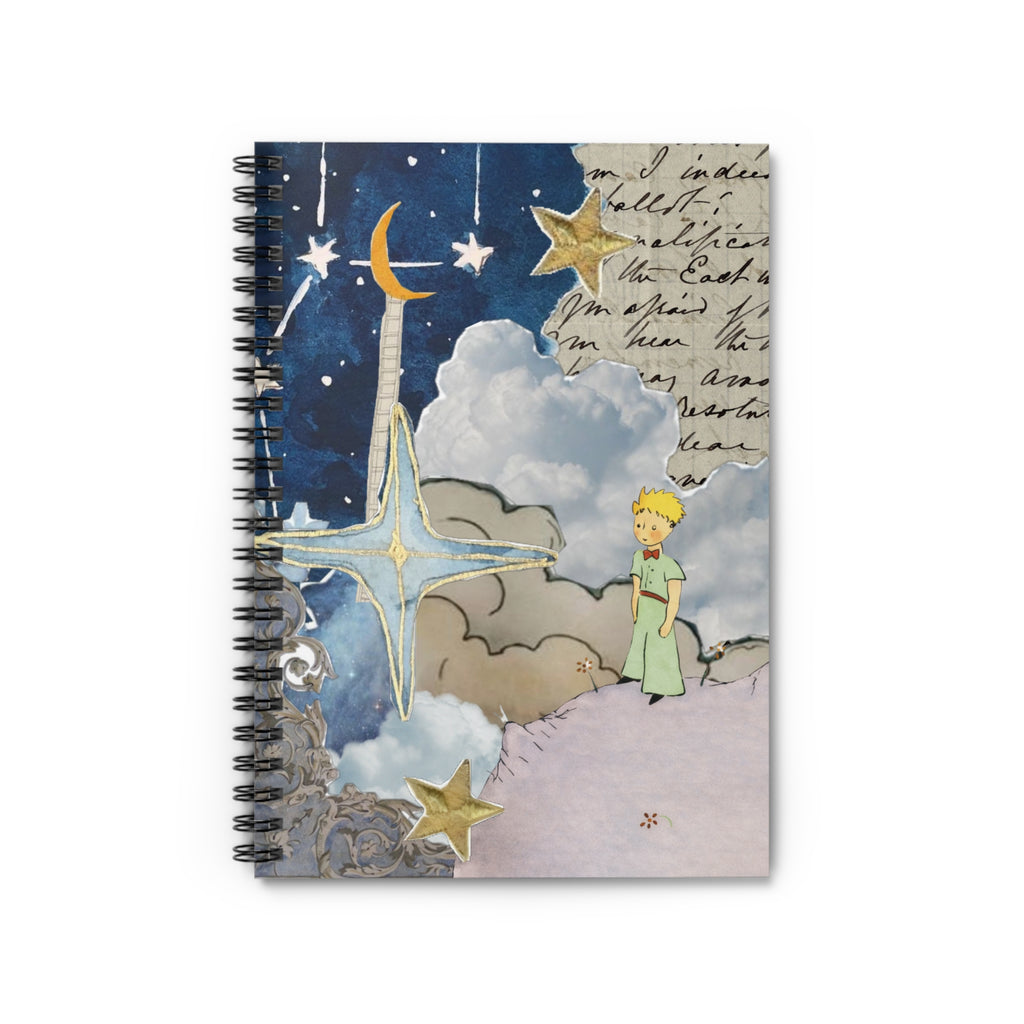 Le Petit Prince Collage Ruled Journal