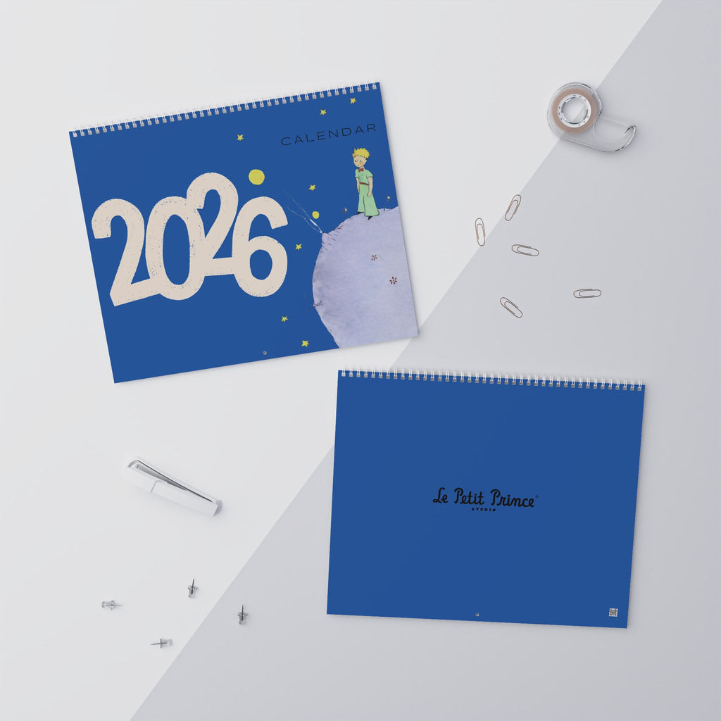 Le Petit Prince Wall Calendar (2026) | Illustrated Monthly Spiral Wall Calendar